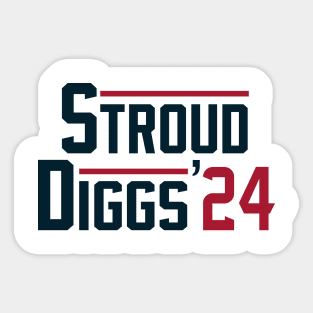 Stroud & Diggs 2024 Houston design Sticker